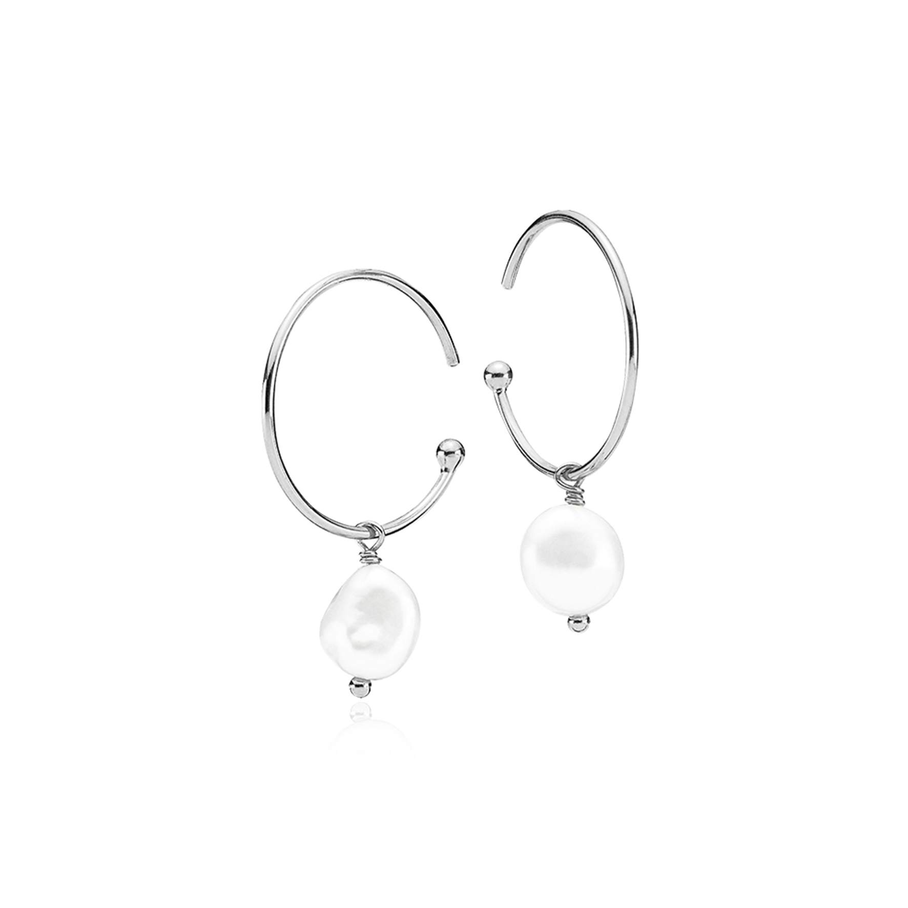 Passion Pearl Earrings von Izabel Camille in Silber Sterling 925