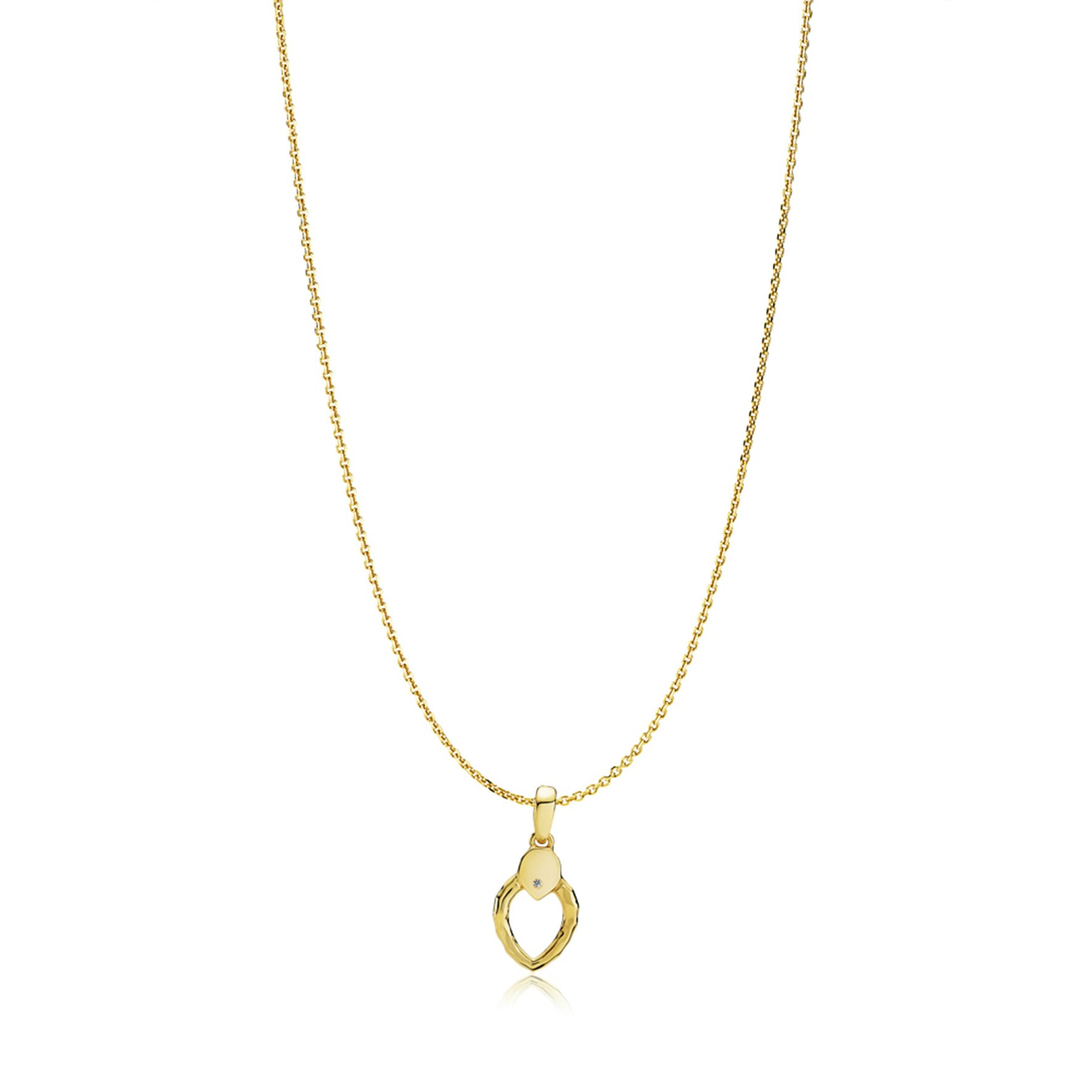 Cecilie Schmeichel Necklace from Izabel Camille in Goldplated Silver Sterling 925
