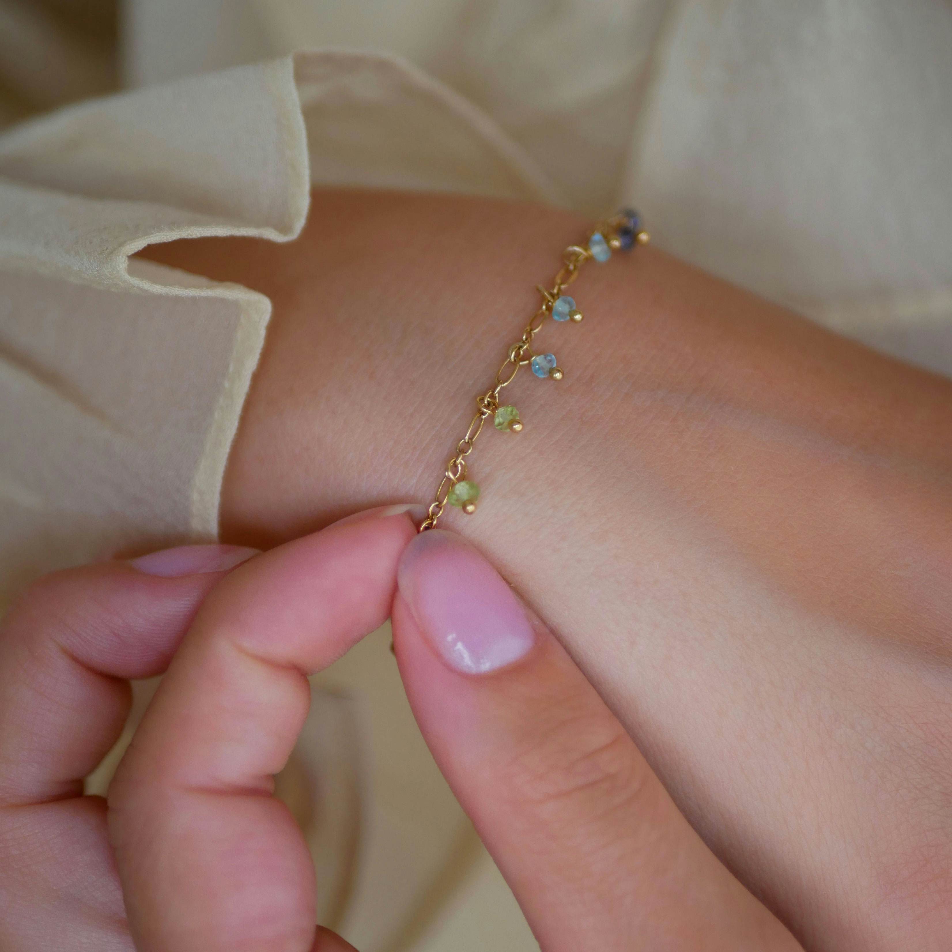 Ivalu Bracelet Mixed Gemstones