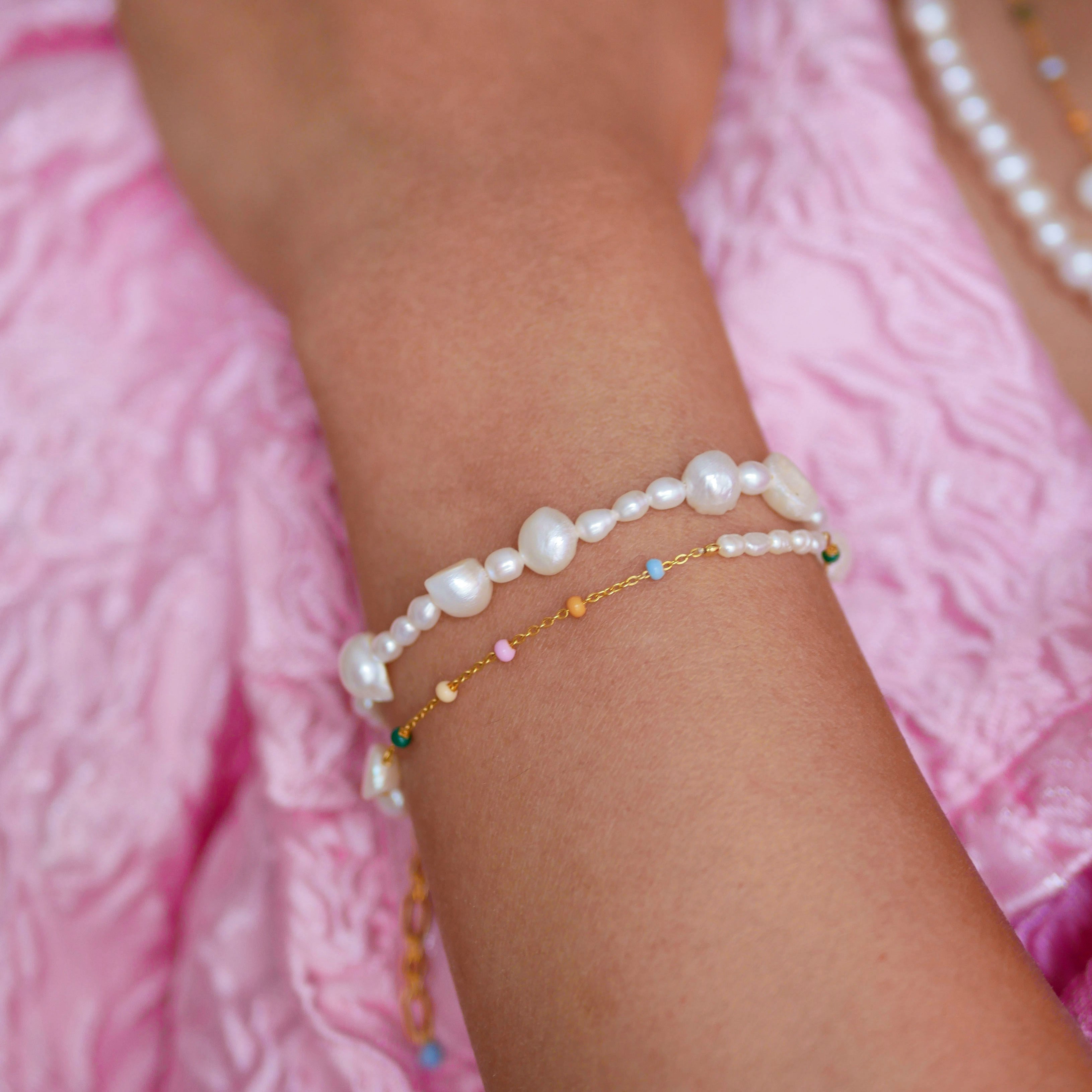 Pearlie Bracelet from Enamel Copenhagen in Goldplated Silver Sterling 925