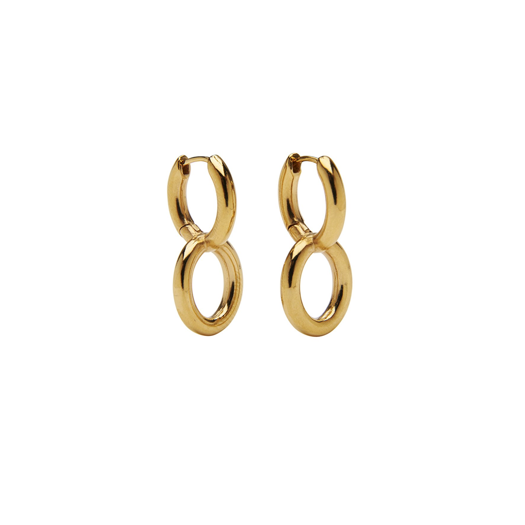 Maxie Double Hoops