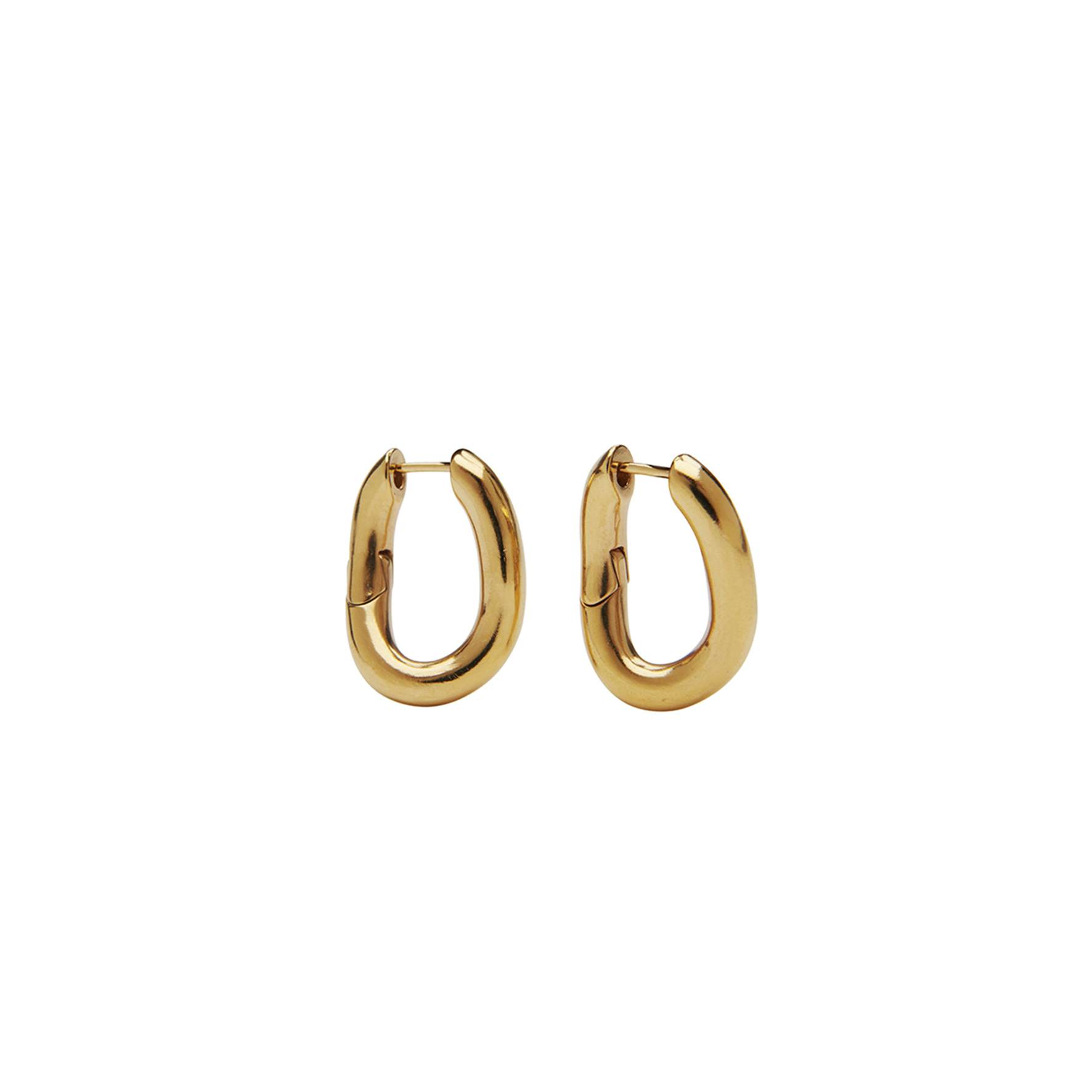 Maxie Hoops from Pico in Goldplated Brass