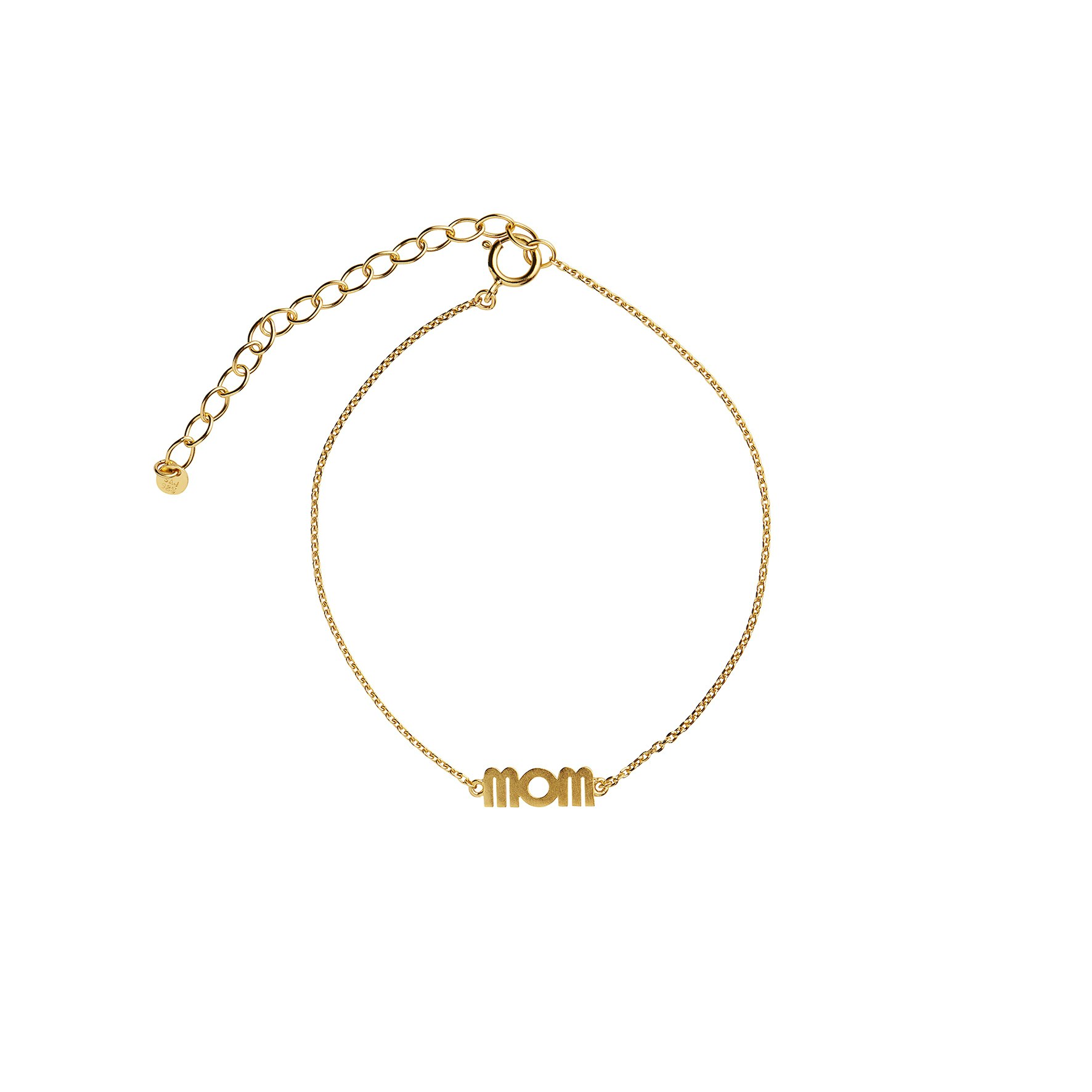 Wow Mom Bracelet z STINE A Jewelry v Pozlacené stříbro sterling 925
