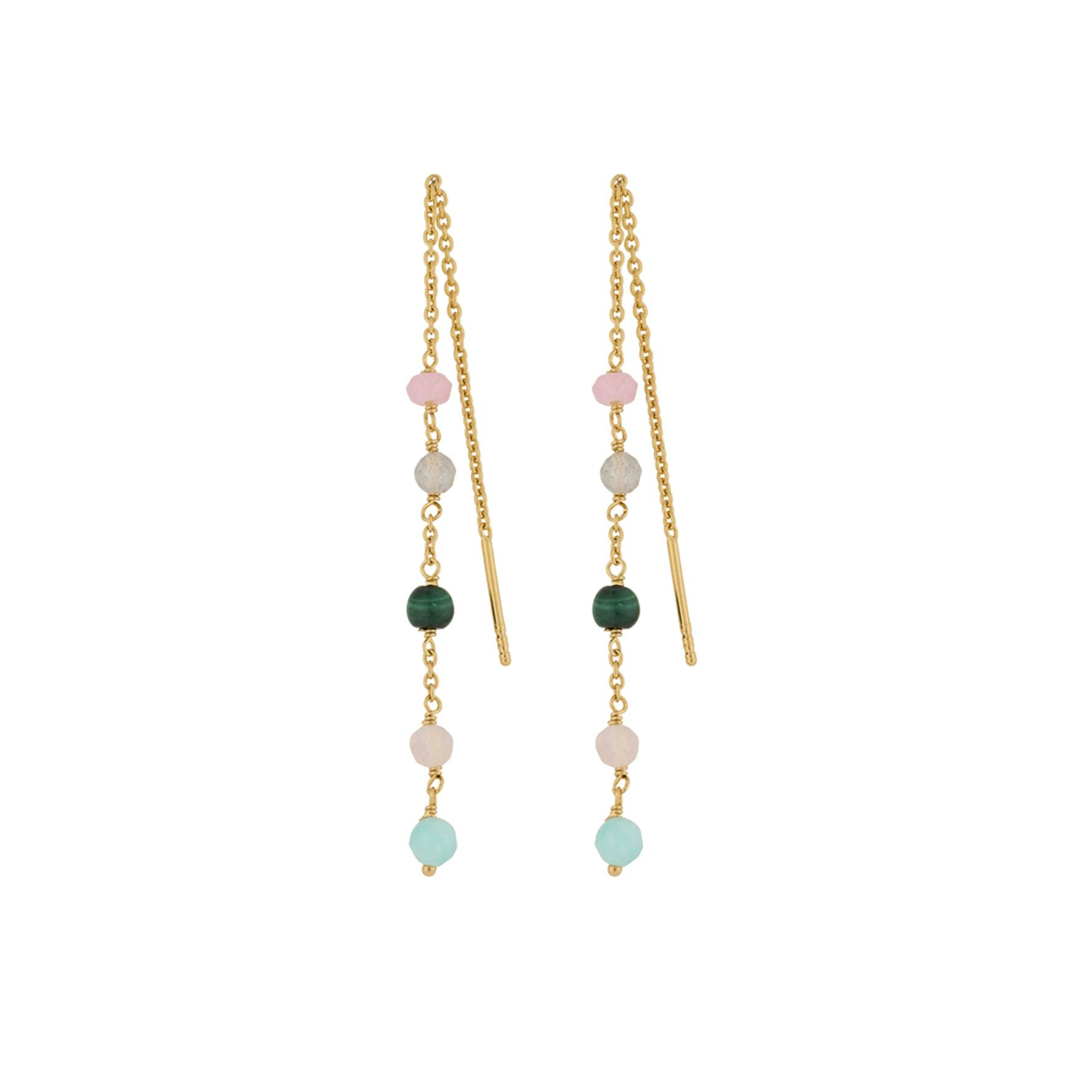 Harmony Earchains from Pernille Corydon in Goldplated-Silver Sterling 925