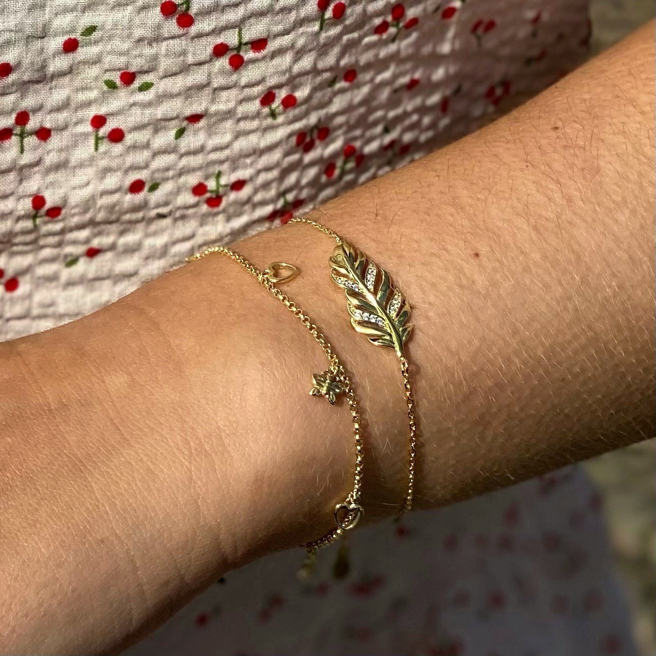 Alma Charm bracelet van By Anne in Zilver Sterling 925