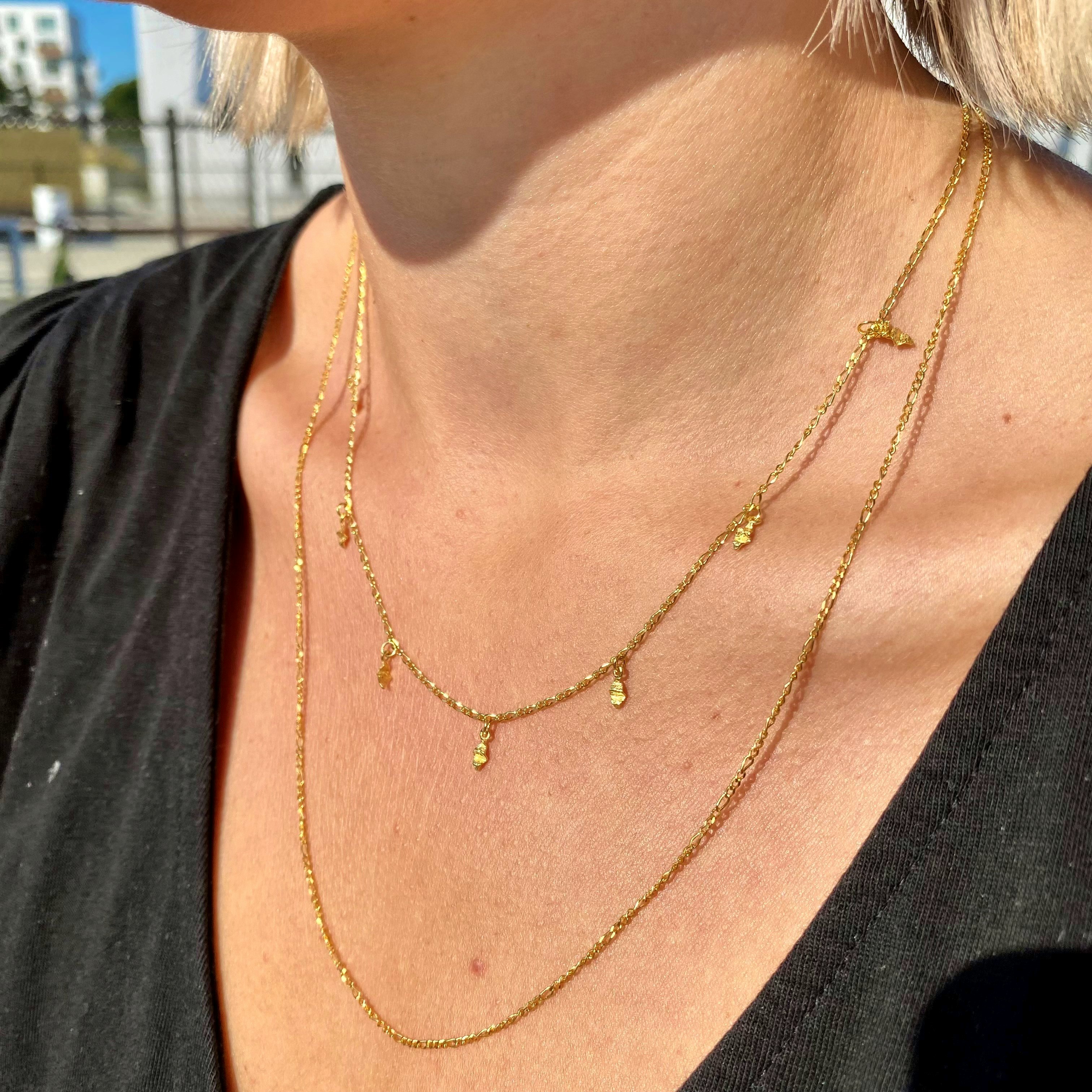 Una necklace fra Maanesten i Sølv Sterling 925