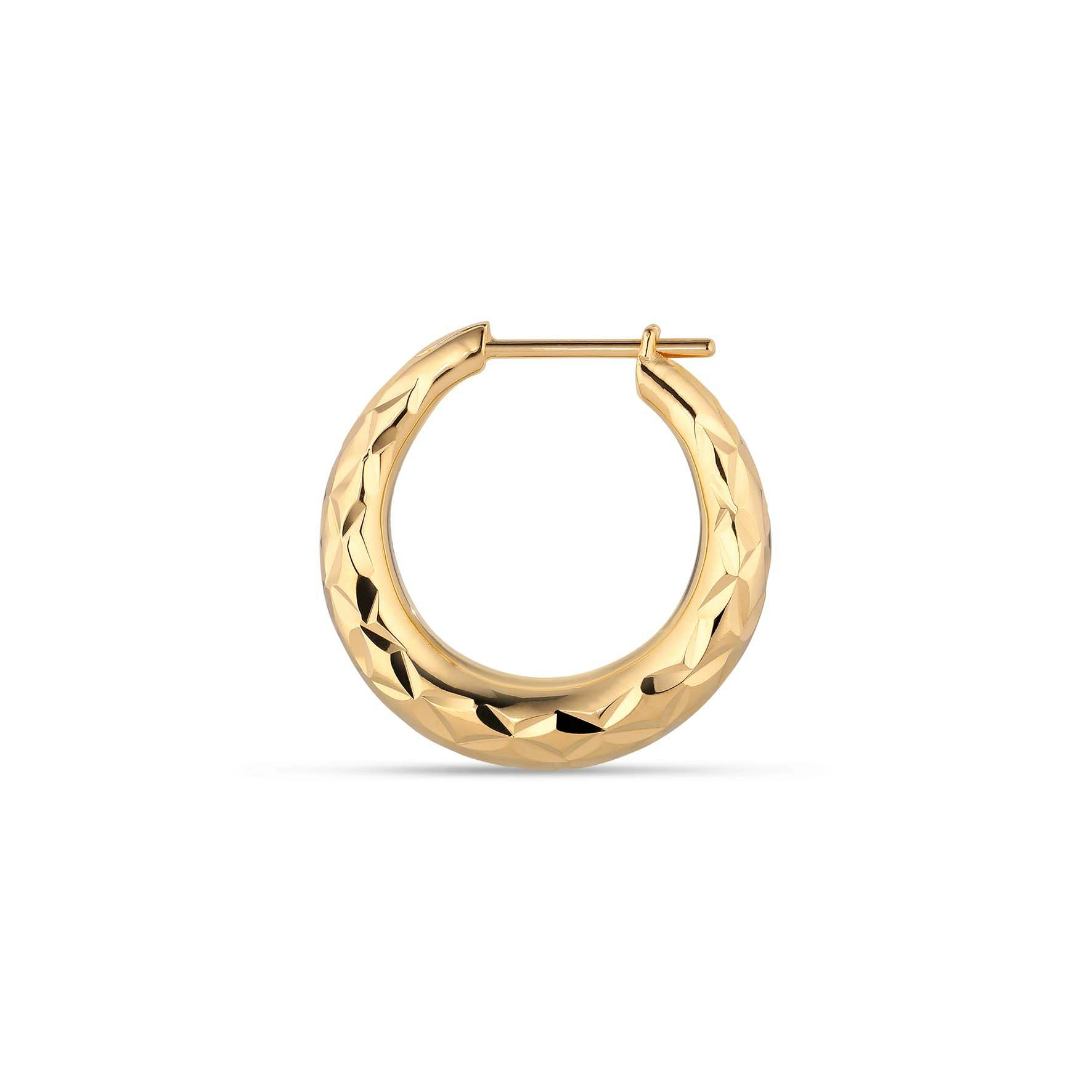 Rhombus Earring fra Jane Kønig i Forgyldt-Sølv Sterling 925