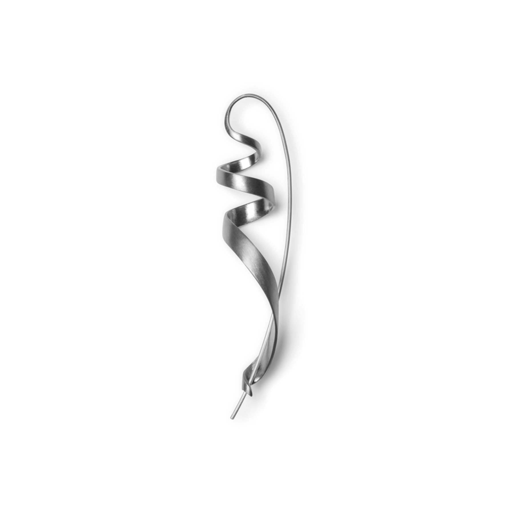 Ringlet Earring Left von Jane Kønig in Silber Sterling 925