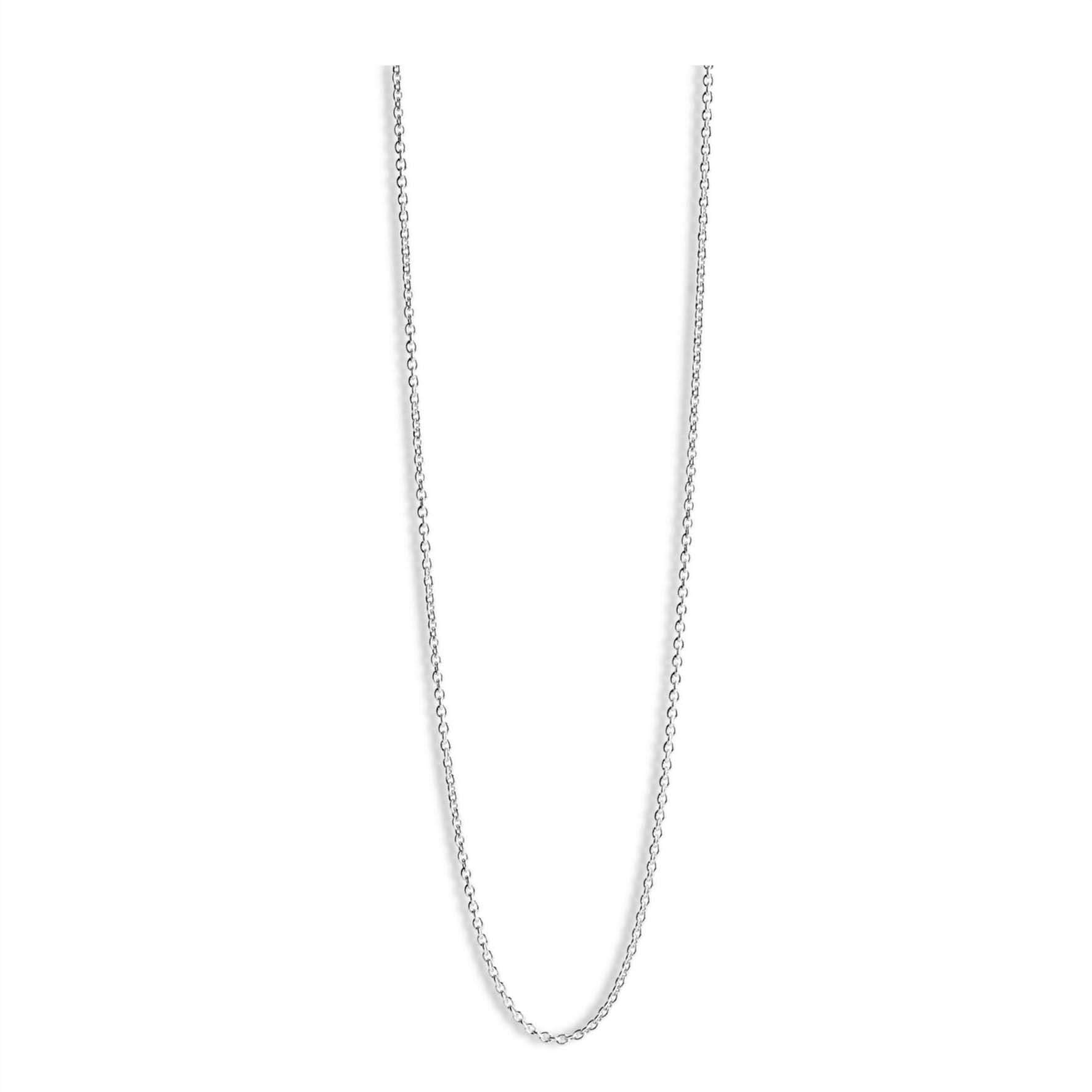 Anchor Chain Necklace von Jane Kønig in Silber Sterling 925|