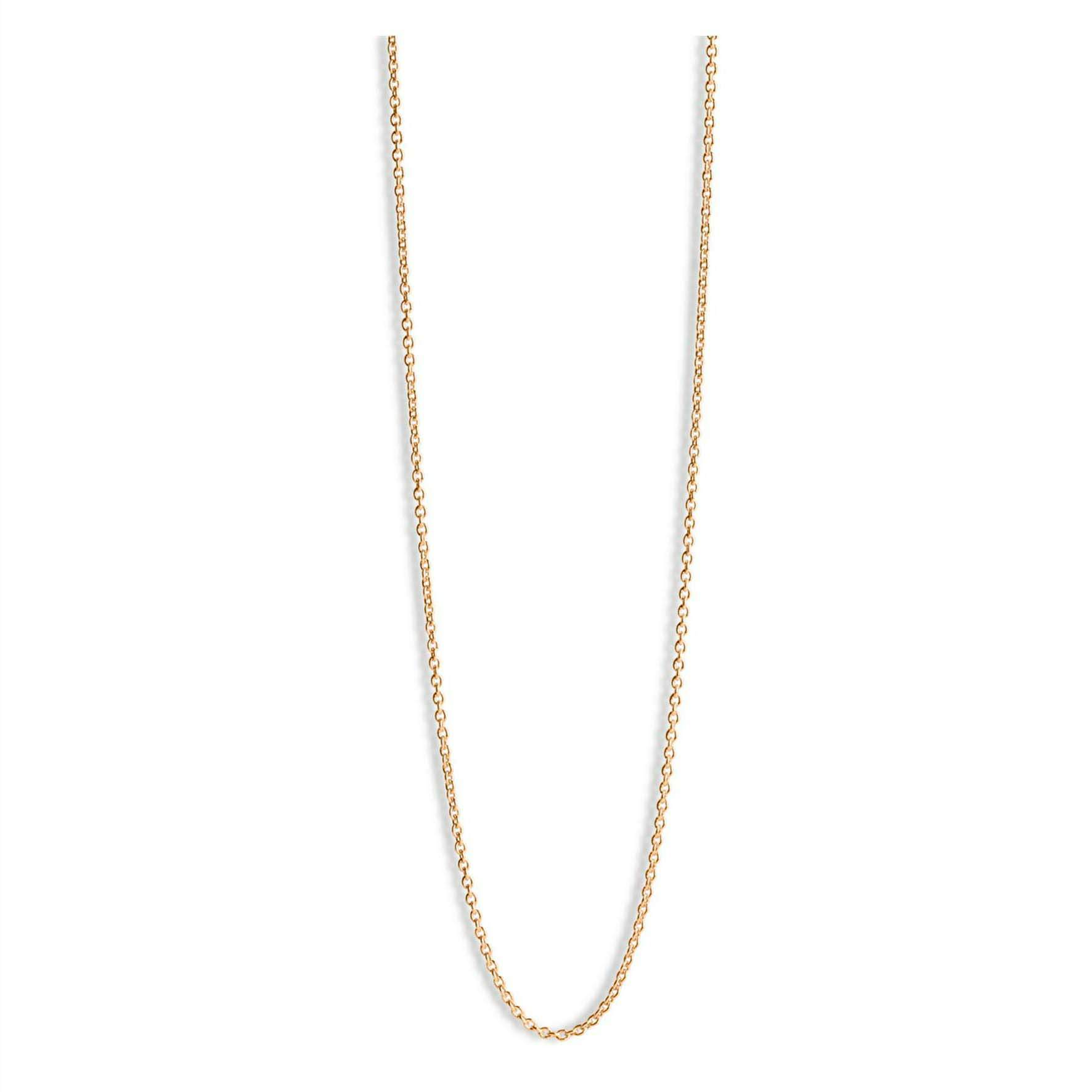 Anchor Chain Necklace fra Jane Kønig i Forgyldt-Sølv Sterling 925|Mat