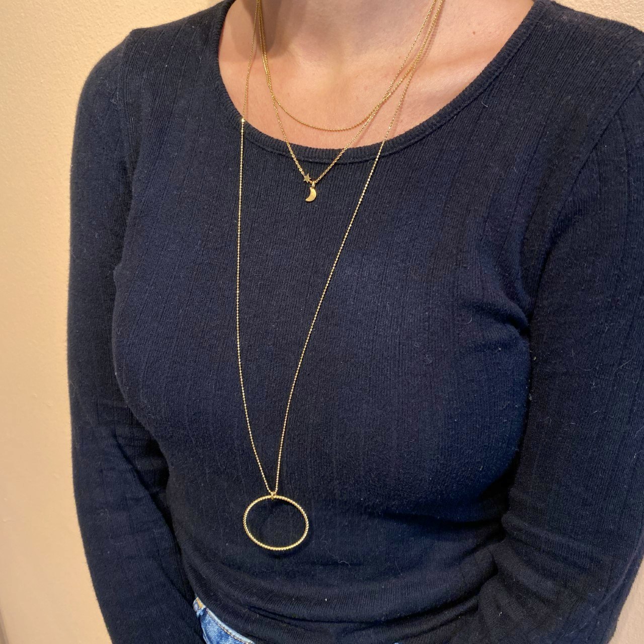 Luna Star necklace fra Pernille Corydon i Sølv Sterling 925