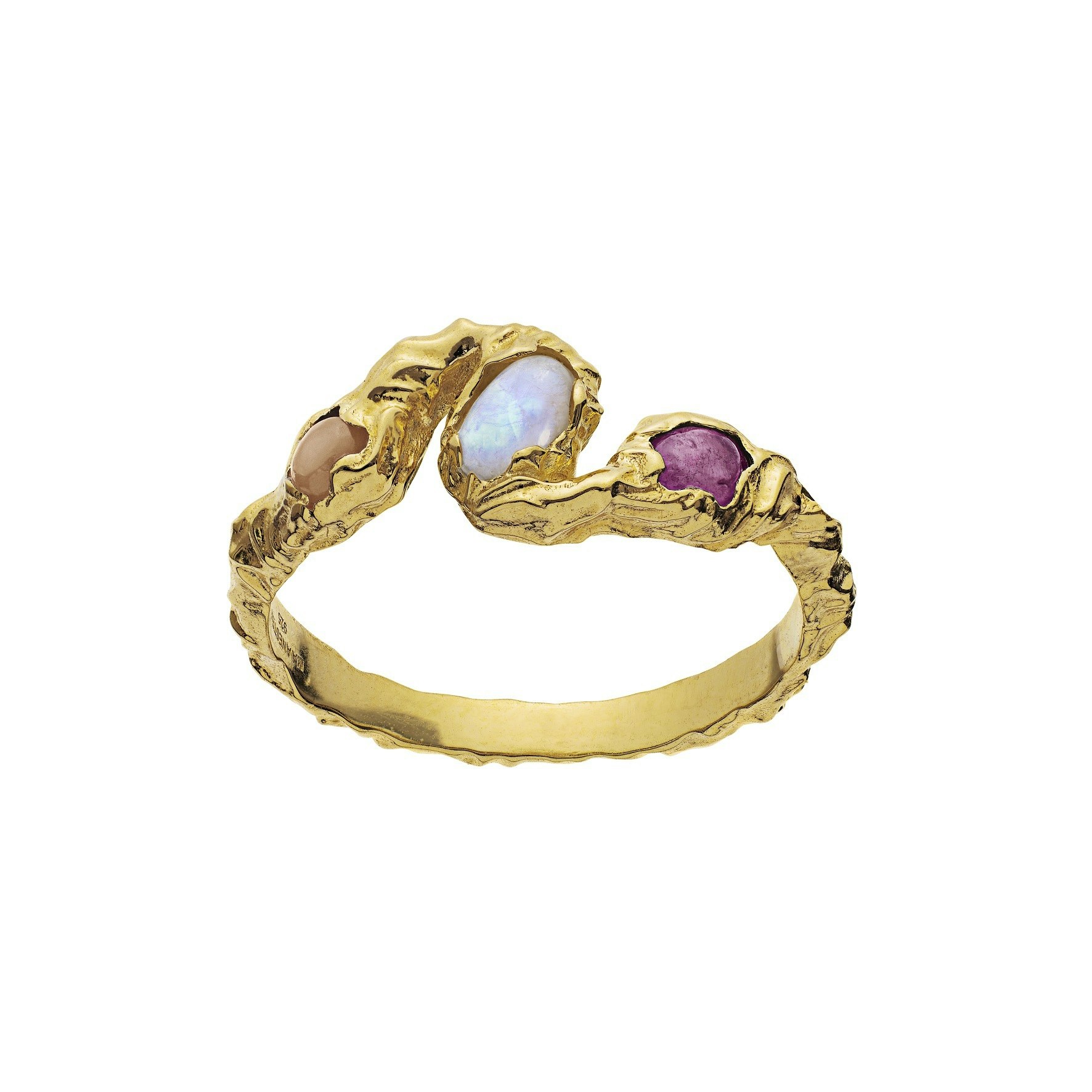 Baila Ring from Maanesten in Goldplated Silver Sterling 925