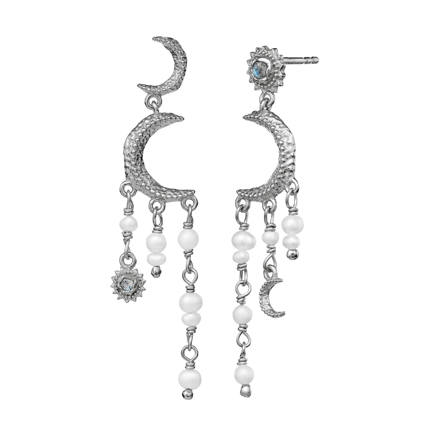 Astrea Earrings von Maanesten in Silber Sterling 925