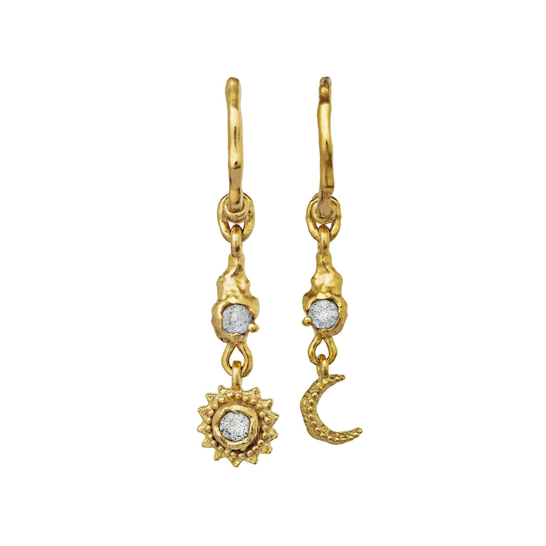 Ember Earrings van Maanesten in Verguld-Zilver Sterling 925