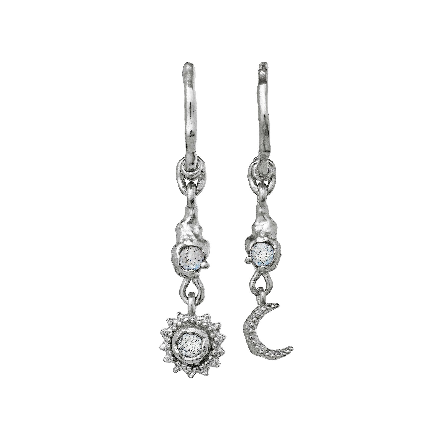 Ember Earrings from Maanesten in Silver Sterling 925