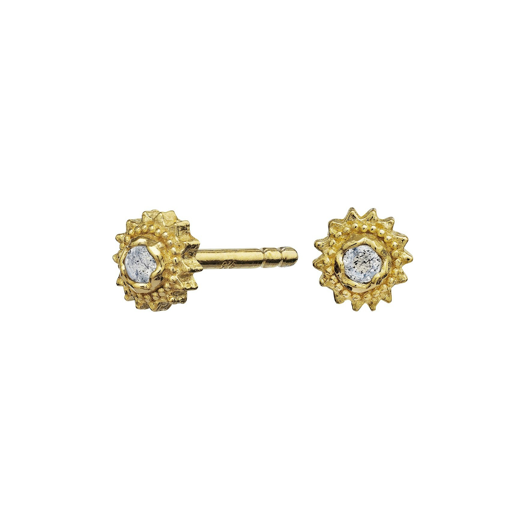 Willa Earring von Maanesten in Vergoldet-Silber Sterling 925