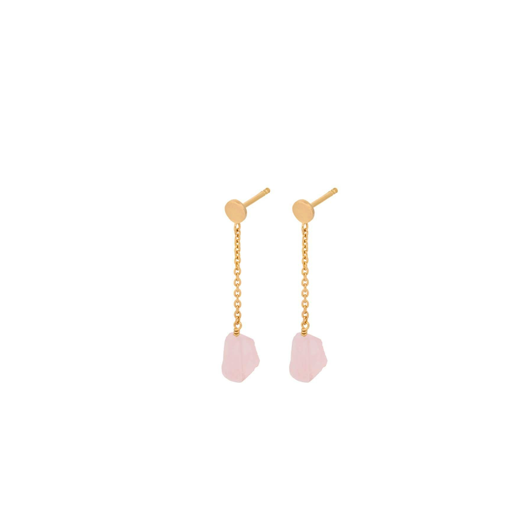 Orb Earchains fra Pernille Corydon i Forgyldt-Sølv Sterling 925