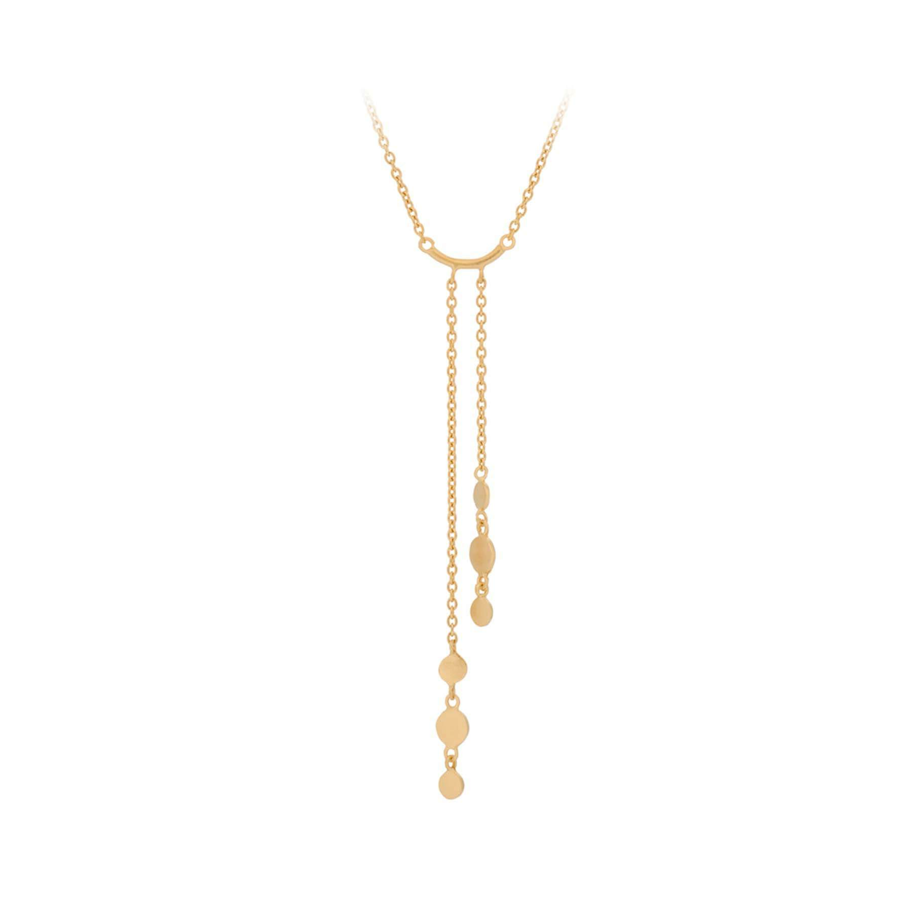 Flow Necklace from Pernille Corydon in Goldplated-Silver Sterling 925