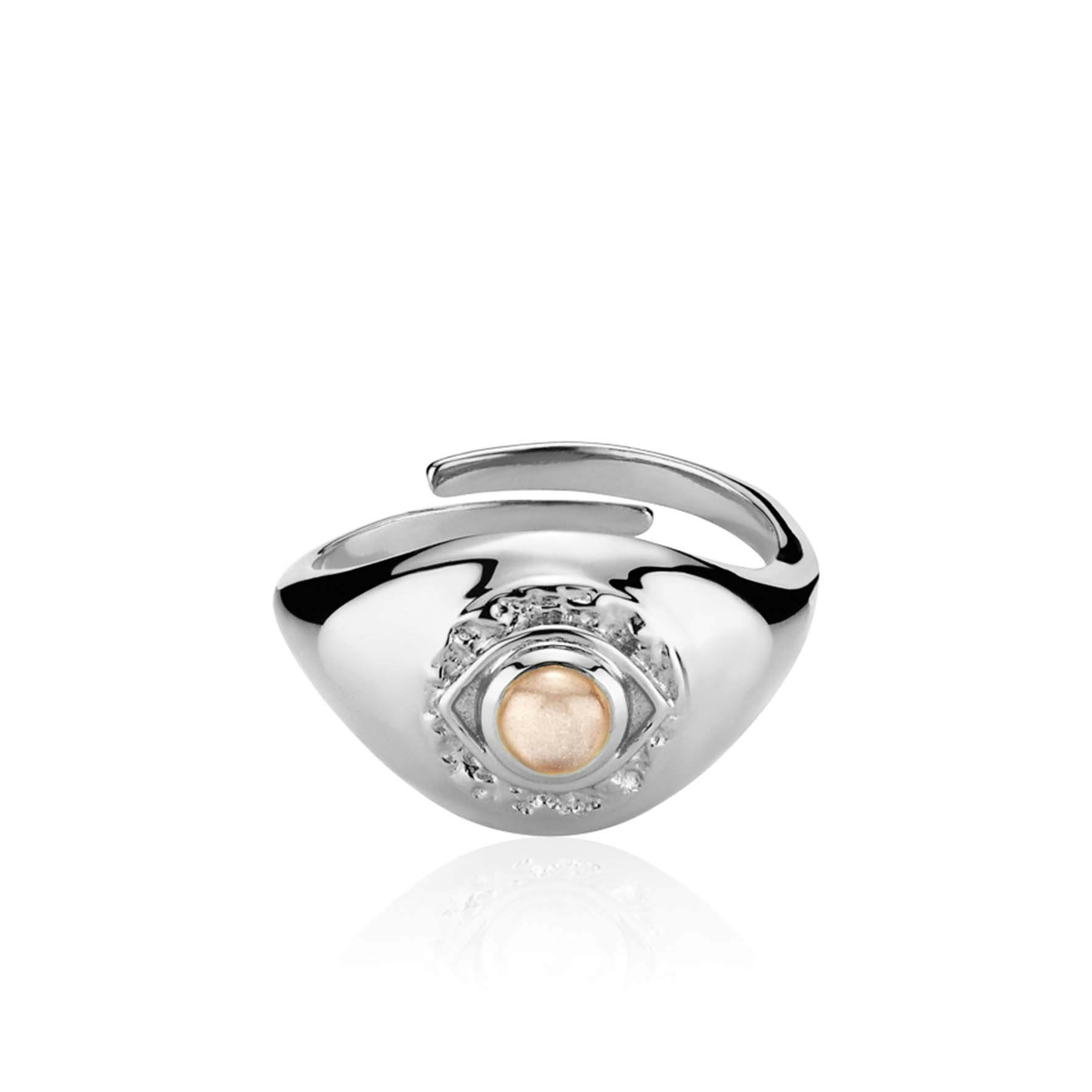Hanna Martine by Sistie Ring from Sistie in Silver Sterling 925||Blank
