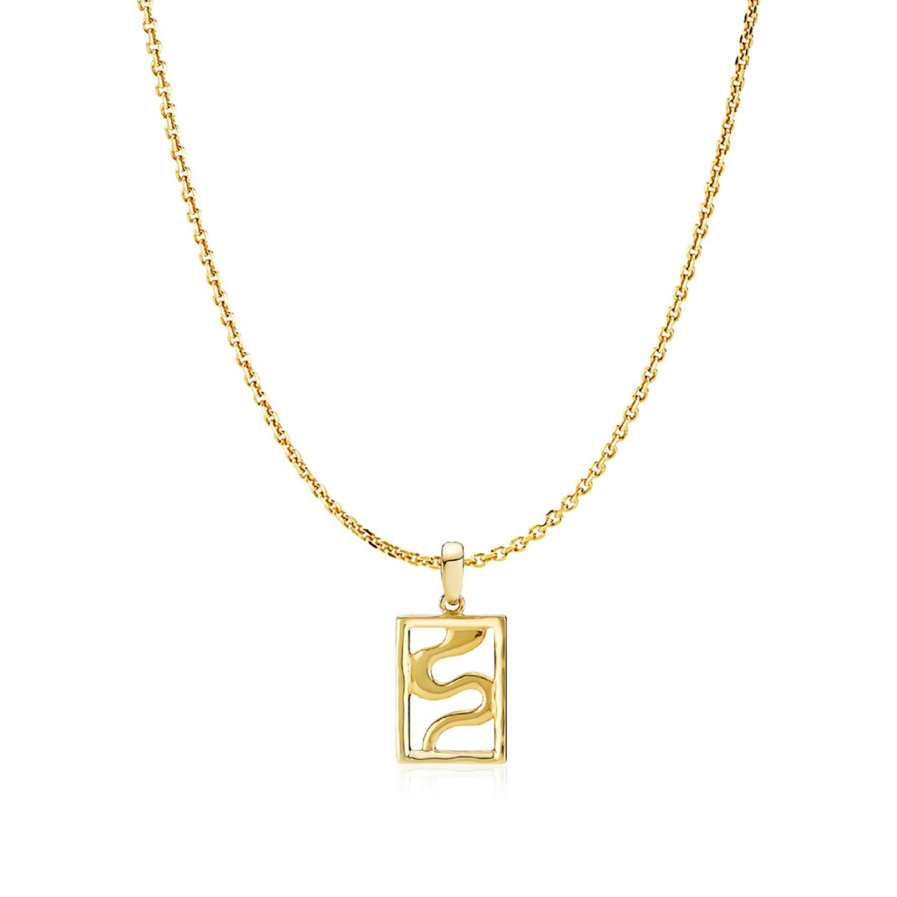 Kathrine Fisker by Sistie Necklace from Sistie in Goldplated-Silver Sterling 925|Blank