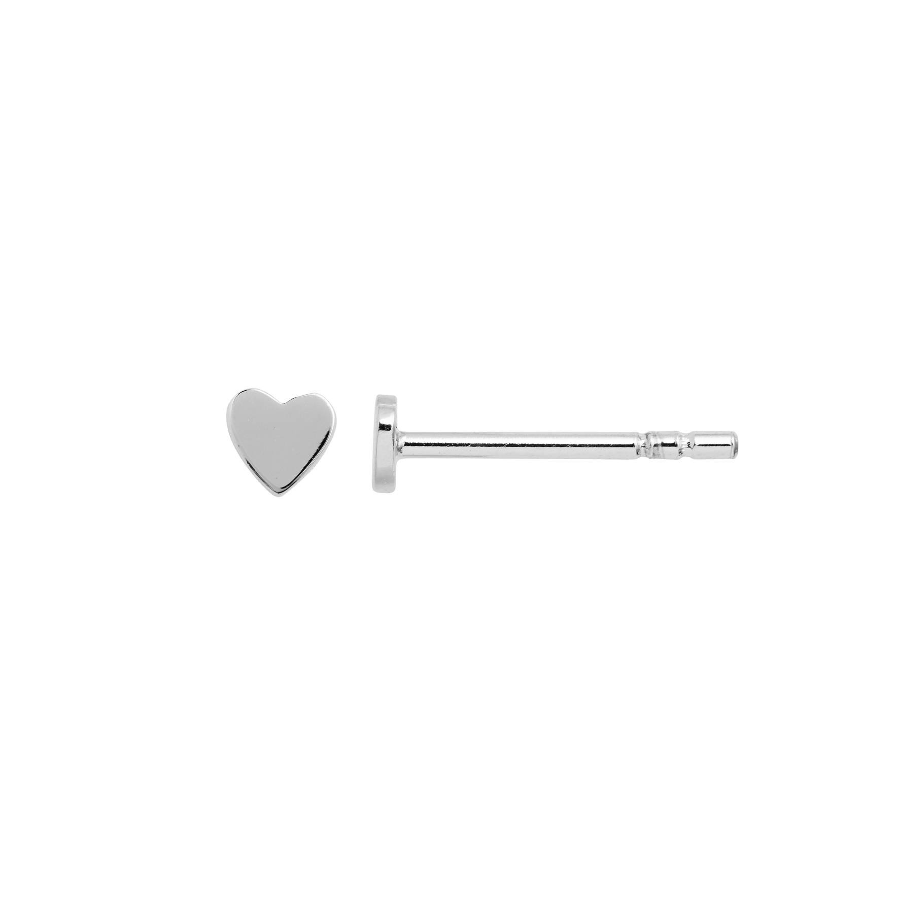 Petit Love Heart Earring fra STINE A Jewelry i Sølv Sterling 925
