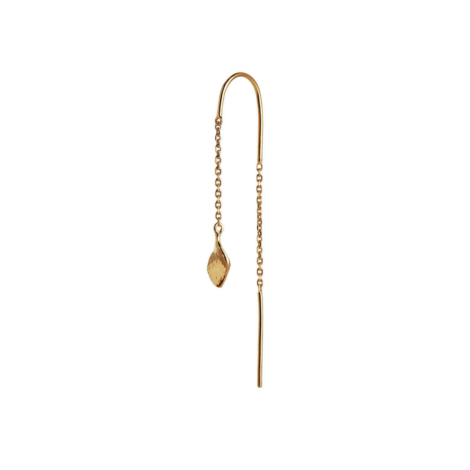 Petit Ile De L'Amour Double Chain Earring von STINE A Jewelry in Vergoldet-Silber Sterling 925