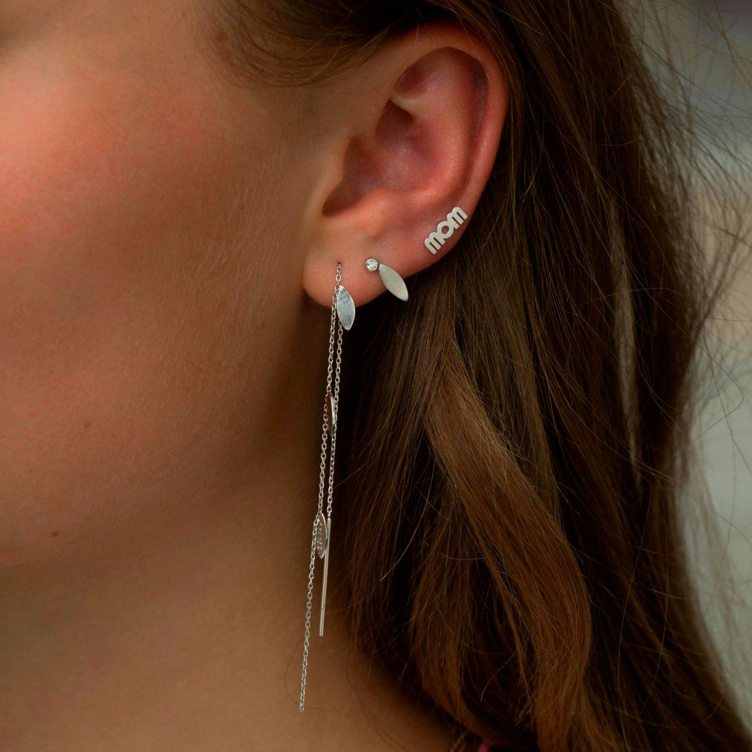 Wow Mom Earring von STINE A Jewelry in Vergoldet-Silber Sterling 925