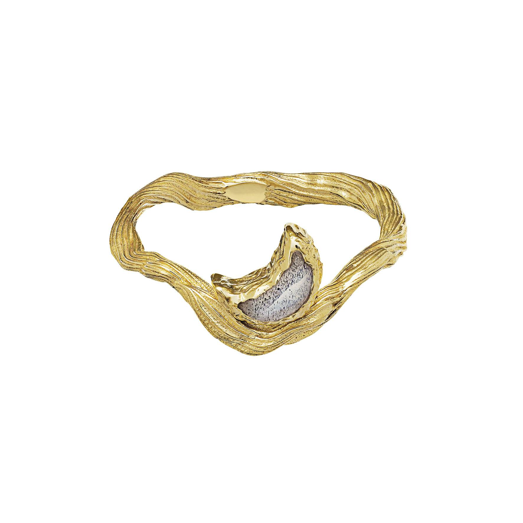 Cordelia Ring från Maanesten i Förgyllt-Silver Sterling 925