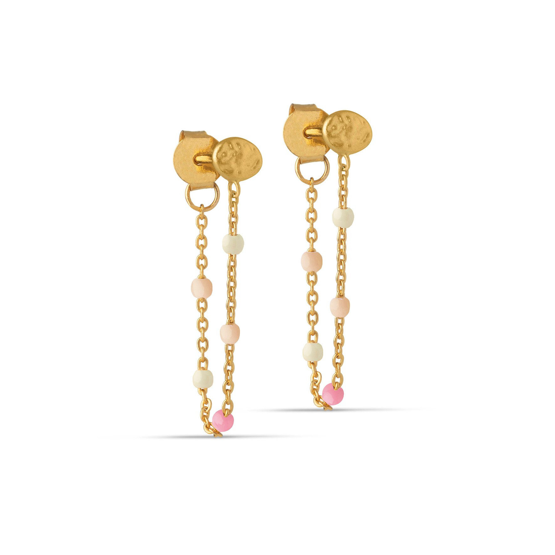 Lola Earrings Tropical van Enamel Copenhagen in Verguld-Zilver Sterling 925