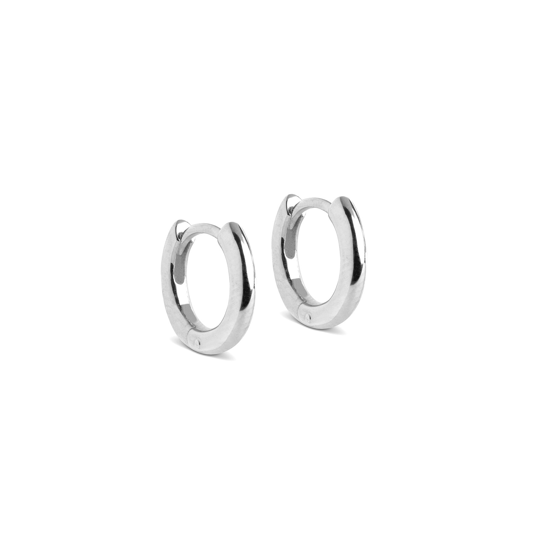 Chunky Classic 8 mm Hoops Enamel Copenhagen:stä Hopea Sterling 925:ssä}