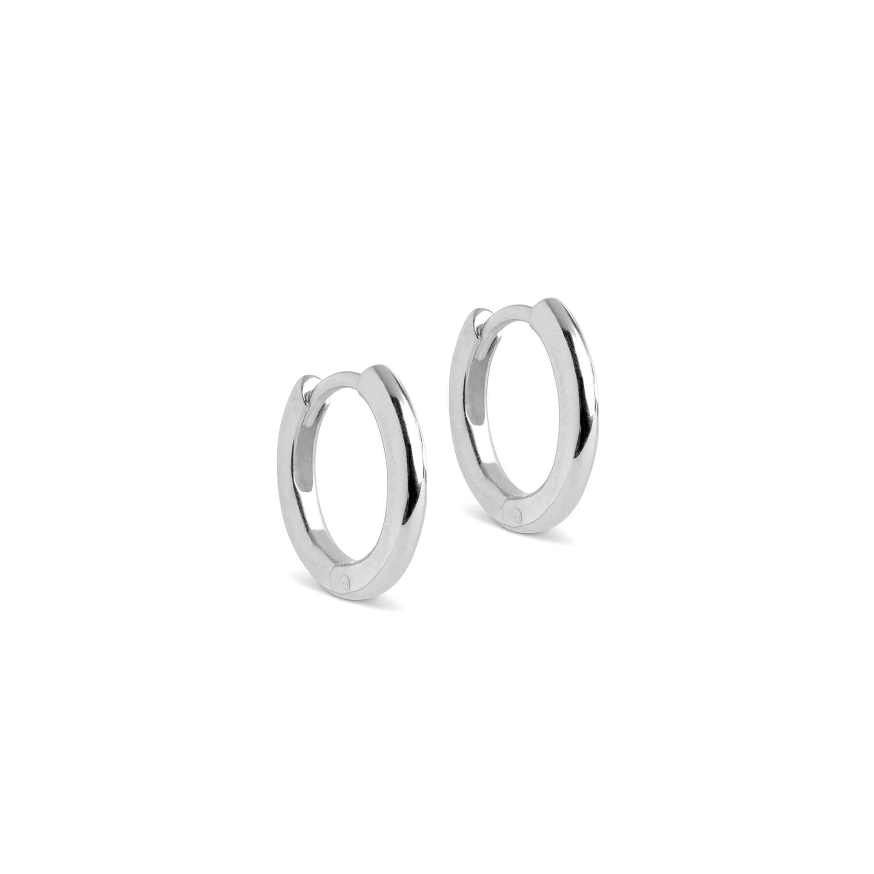Chunky Classic 10 mm Hoops z Enamel Copenhagen v Stříbro Sterling 925