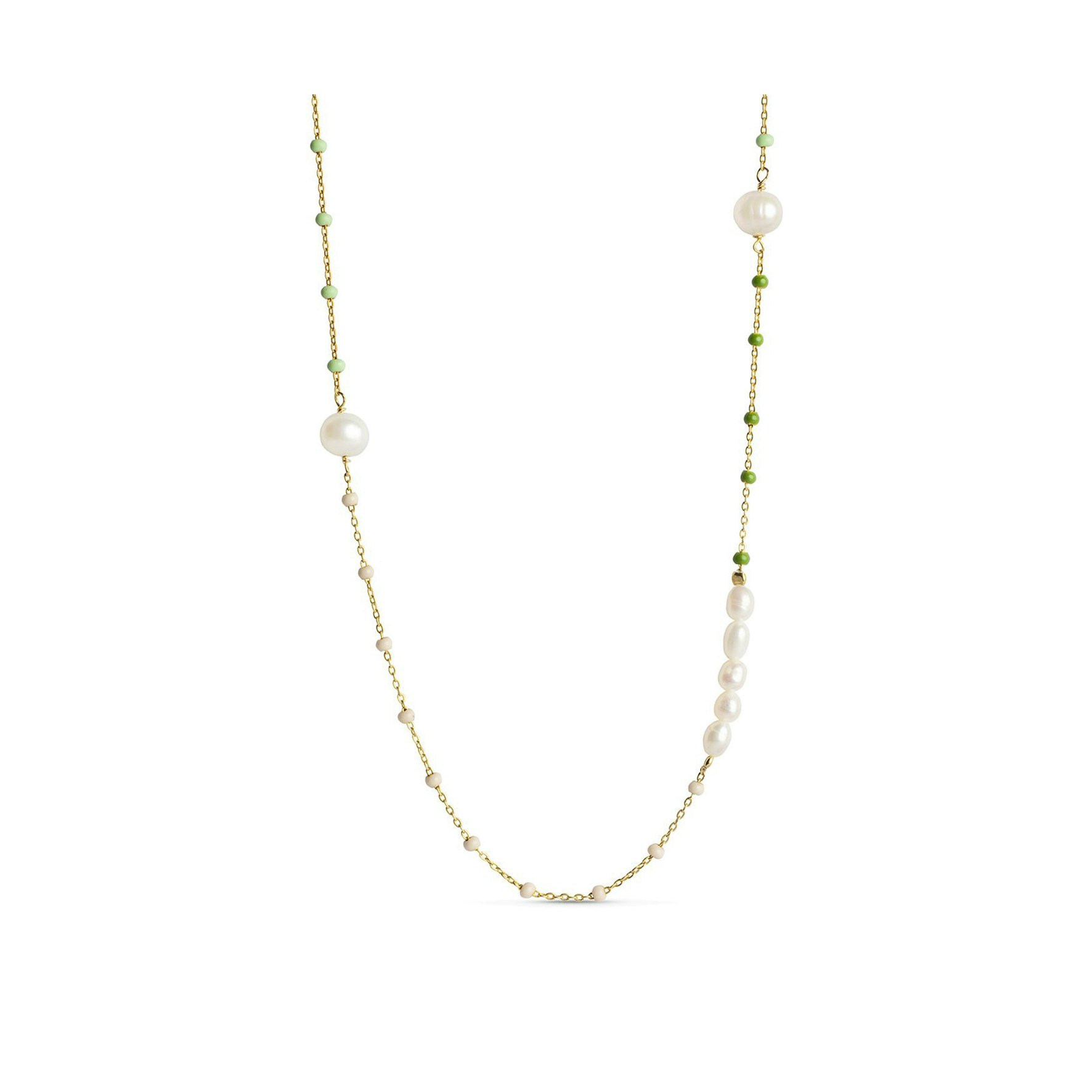 Lola Glory Necklace Confident von Enamel Copenhagen in Vergoldet-Silber Sterling 925