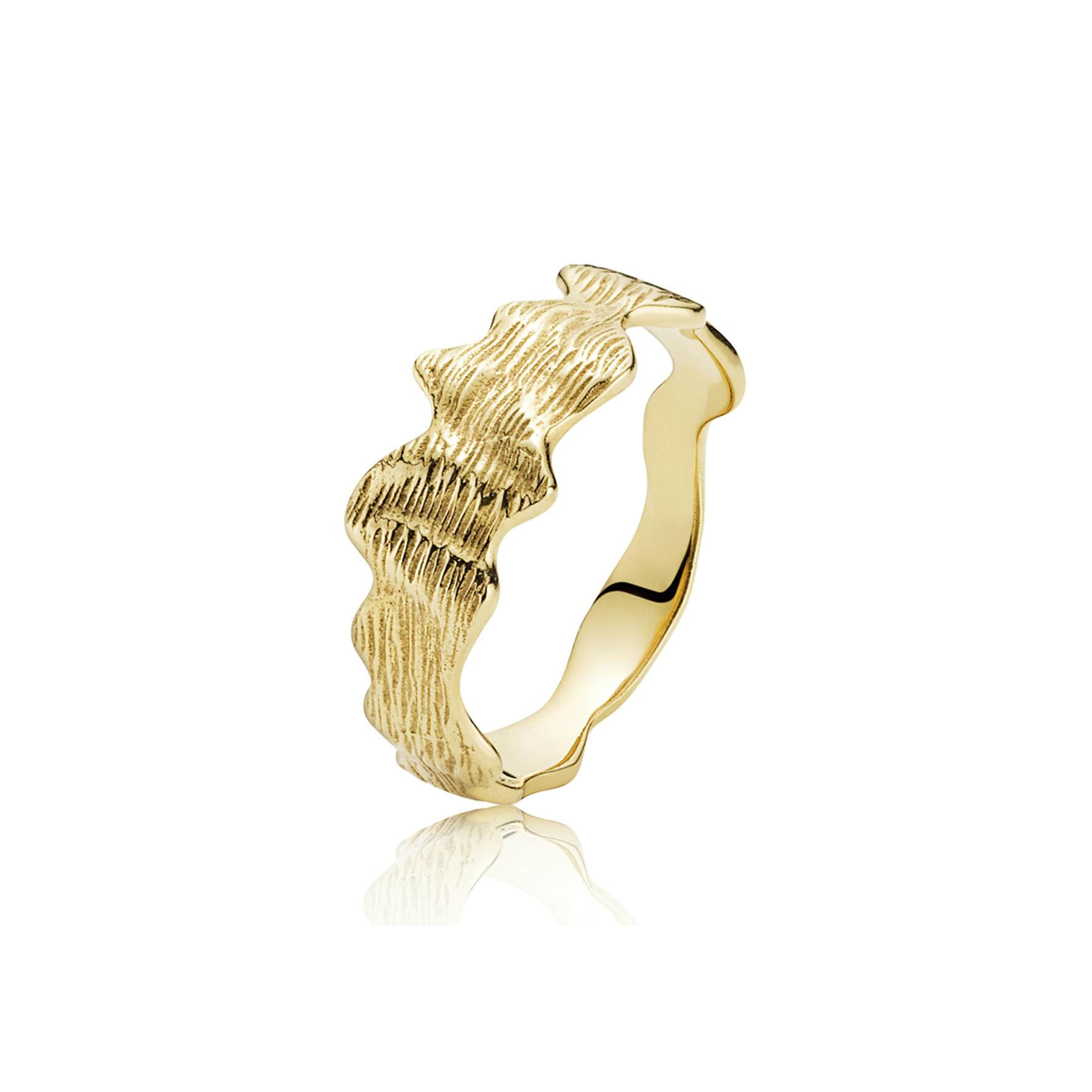 Ellie Ring from Izabel Camille in Goldplated-Silver Sterling 925