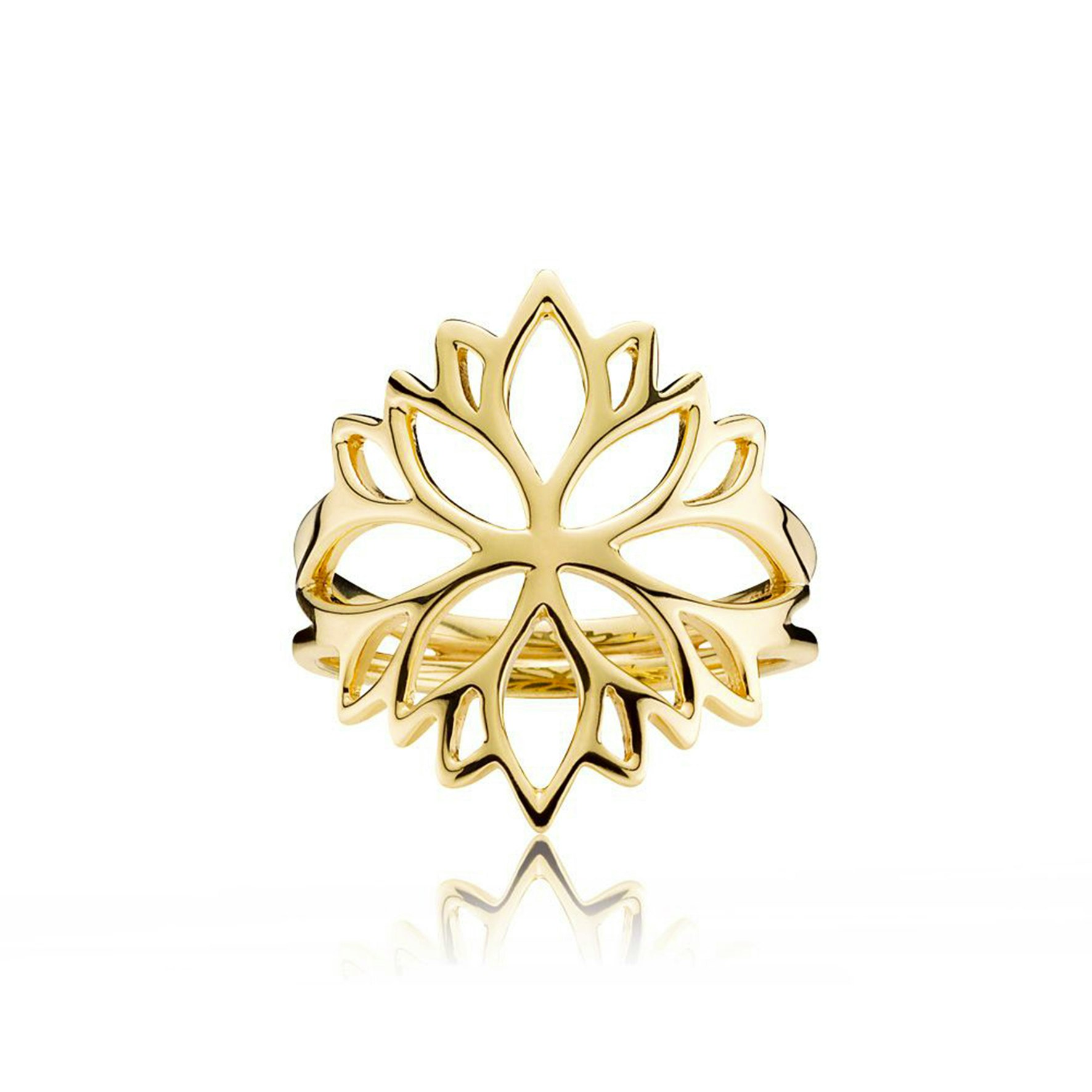 Mie Moltke Ring z Izabel Camille v Pozlacené stříbro sterling 925